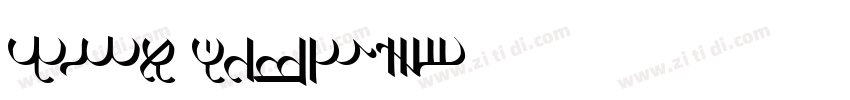 RTL Ansam字体转换